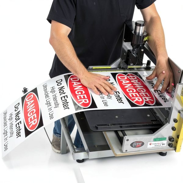 ComplianceSigns.com 24V DC Label Decal 4x1in 10-Pack Vinyl Pipe-5