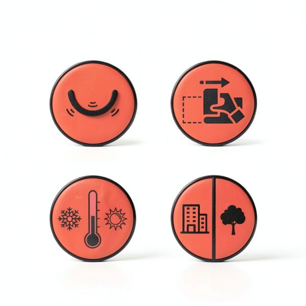 240 Volts AC Safety Label Decal ComplianceSigns 4x1in Orange 10-Pack-3